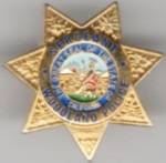 WOODLAND, CA POLICE DEPARTMENT SGT MINI BADGE PIN